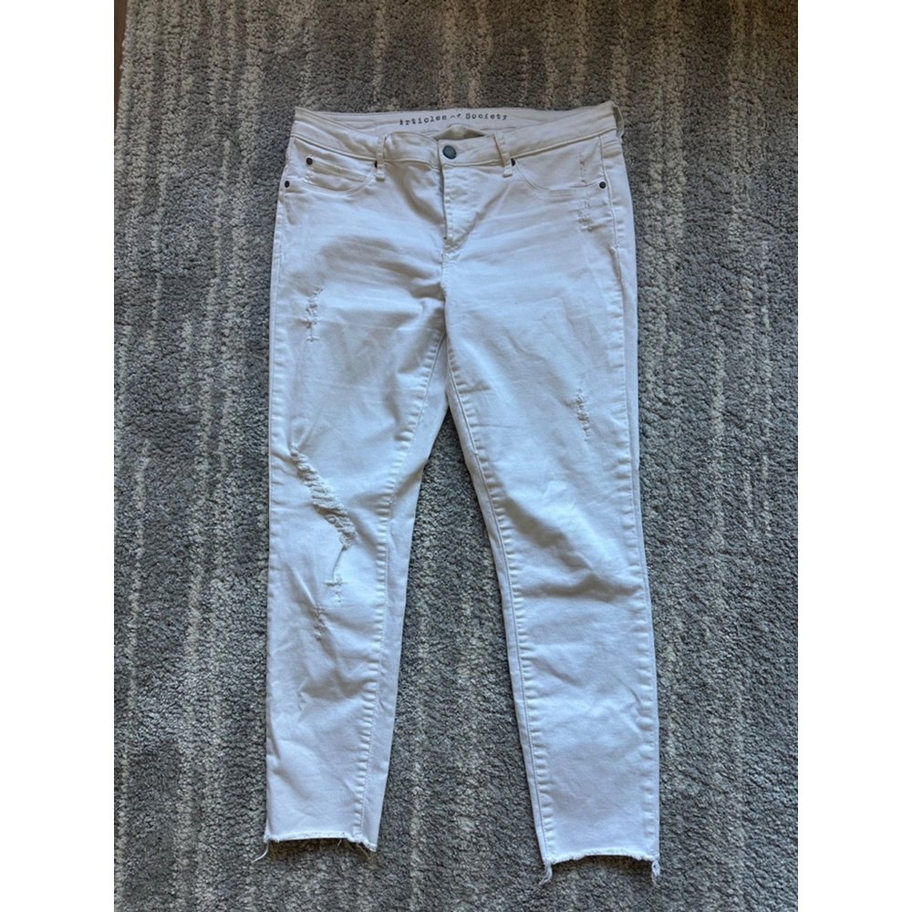 Women's Articles of Society White Denim Jeans Size 31
